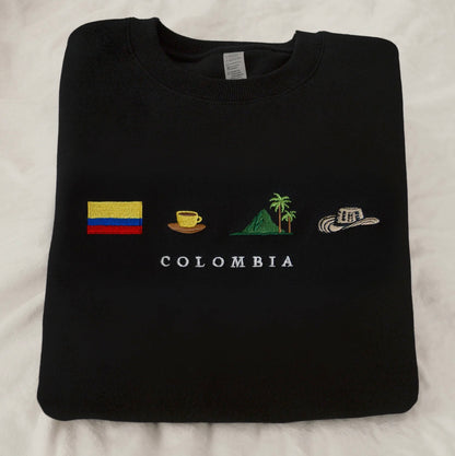 Colombia Embroidery T-shirt