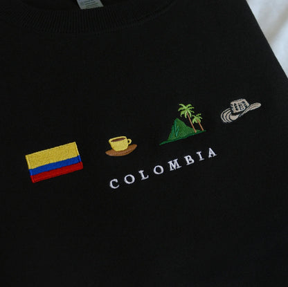 Colombia Embroidery T-shirt