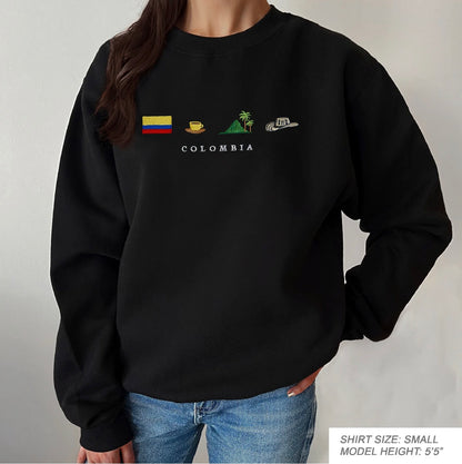 Colombia Embroidery T-shirt